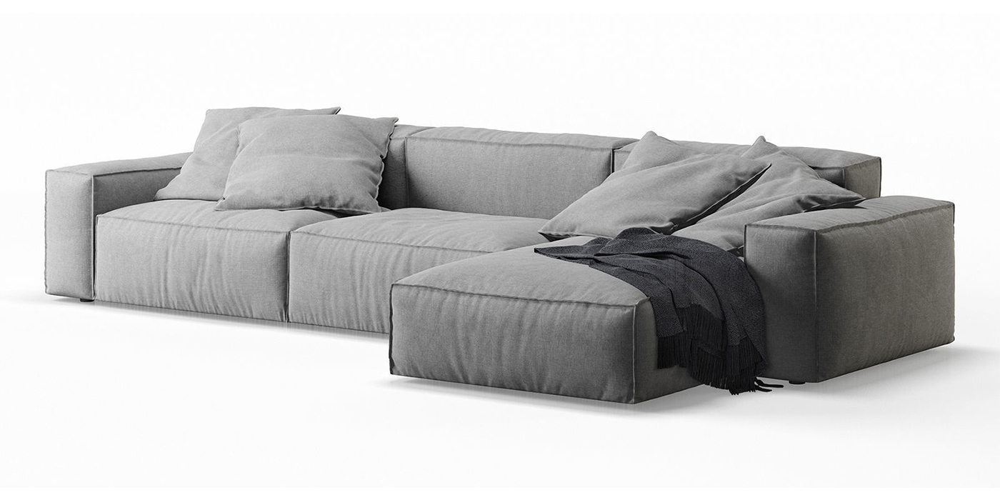 Neowall sofa by Piero Lissoni